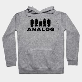 Analog Vacuum Tube Distressed Hoodie